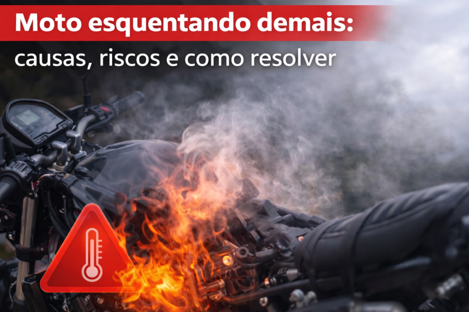 moto esquentando de mais